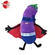 Soft eggplant stuffed vegetables toys